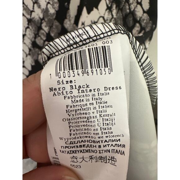 Rinascimento Made In Italy Womens Size S Dress Sleeveless Bodycon Print - Picture 9 of 10